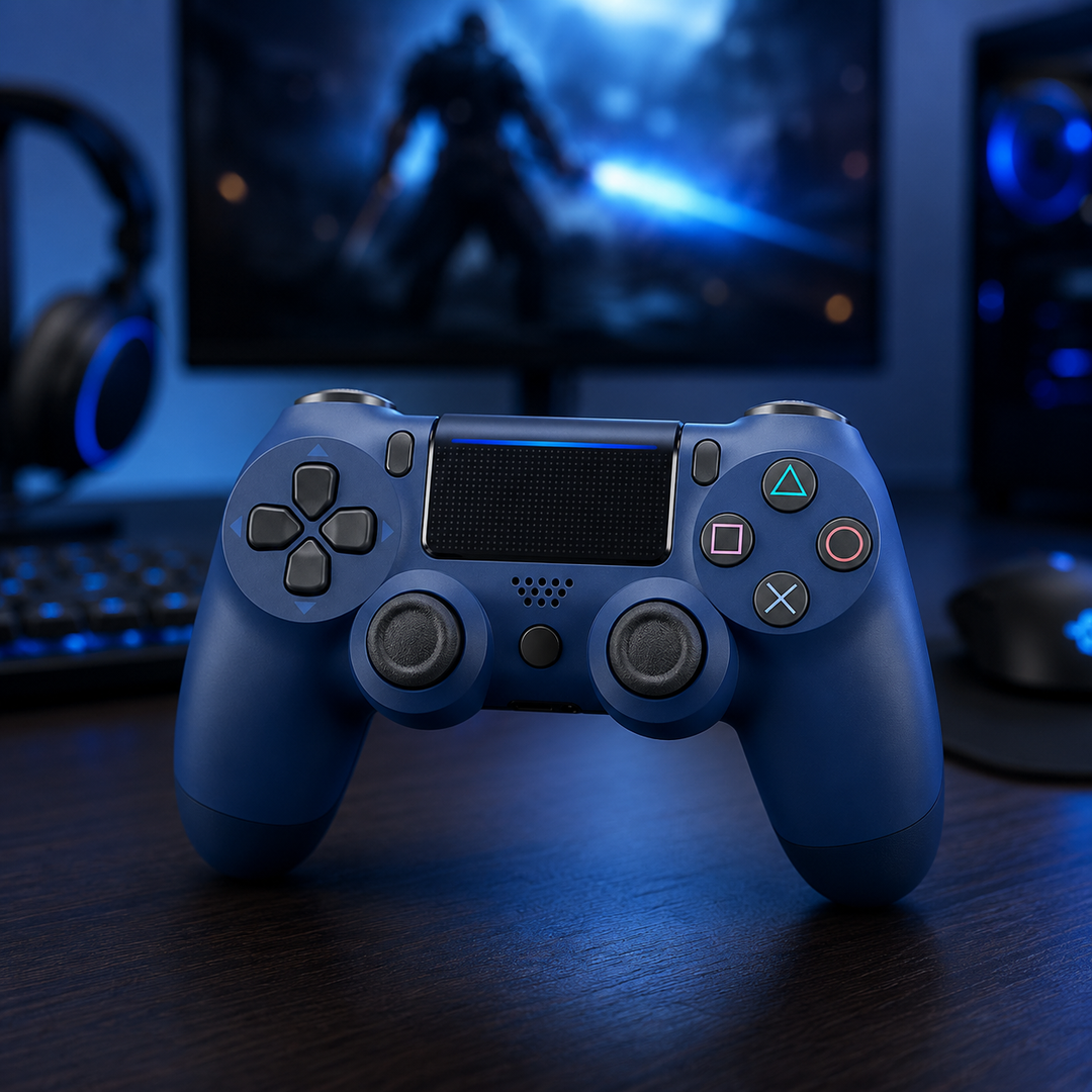 Wireless Bluetooth Controller Gamepad for PlayStation 4 and PC