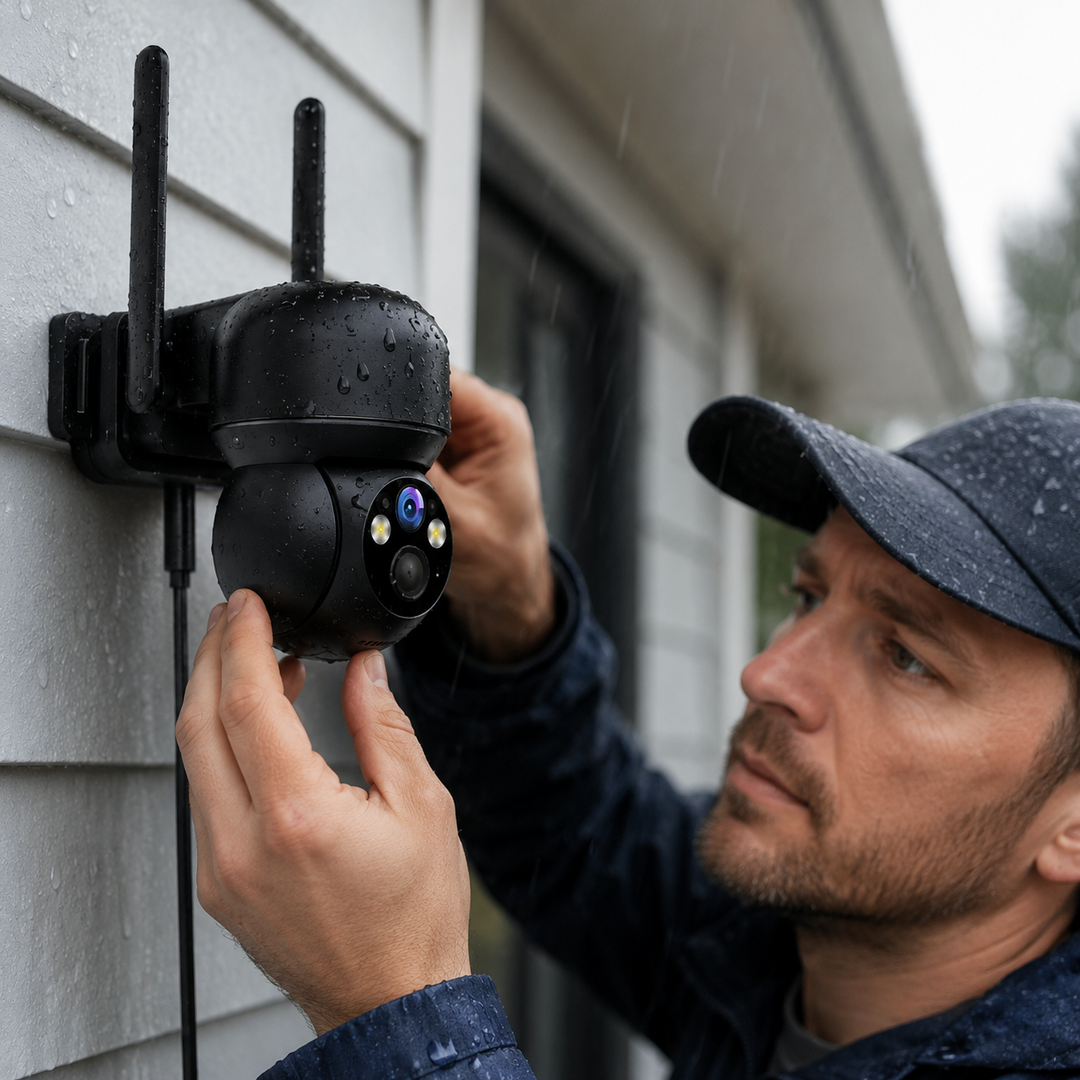 Solar Security Camera 4G LTE Outdoor No WiFi 365 Day Non-Stop Power