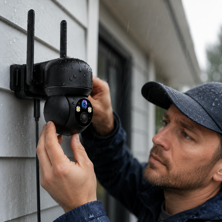 Solar Security Camera 4G LTE Outdoor No WiFi 365 Day Non-Stop Power
