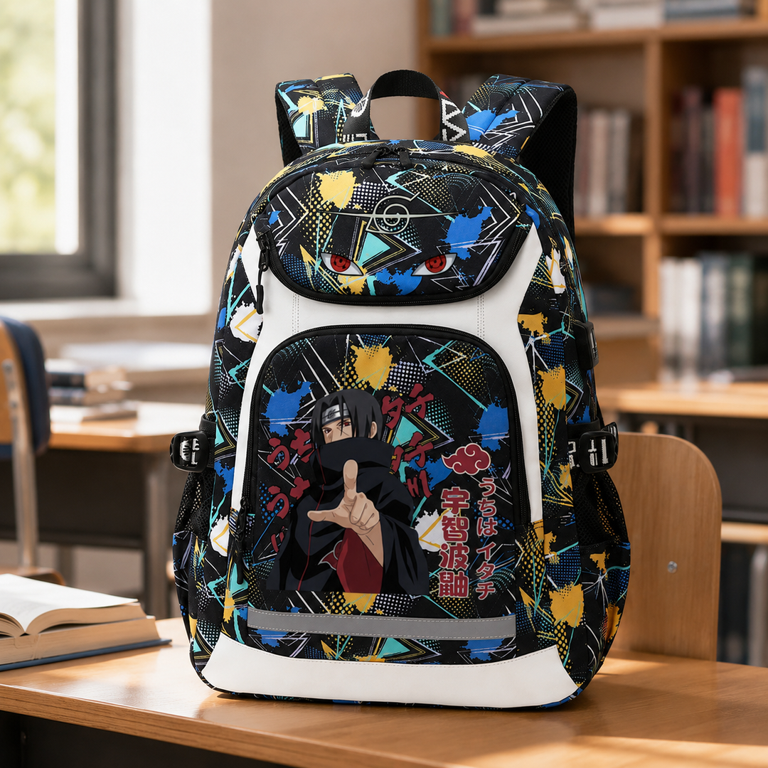 Naruto Uchiha Itachi Boys School Backpack