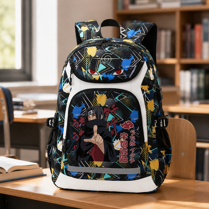 Naruto Uchiha Itachi Boys School Backpack