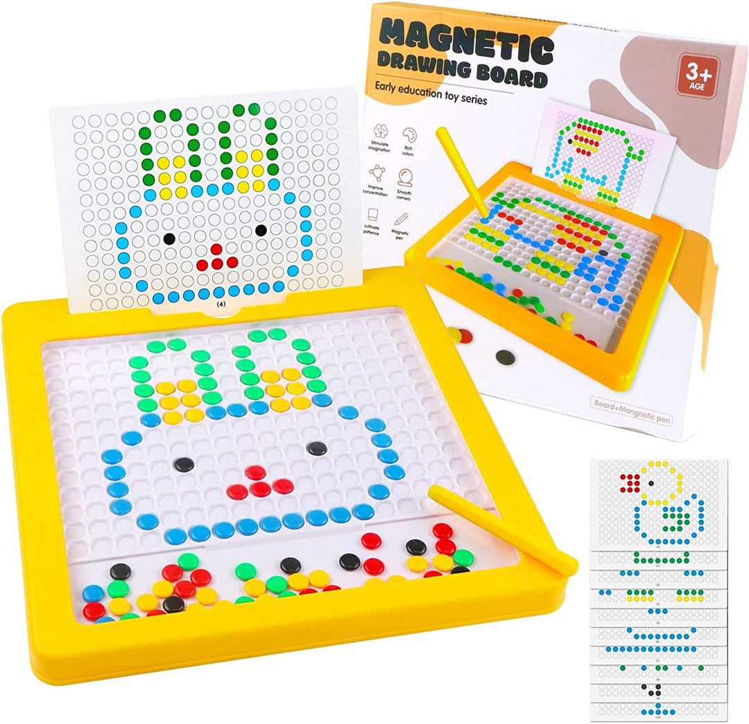 Magnetic Dots Board Montessori Educational Toy Set