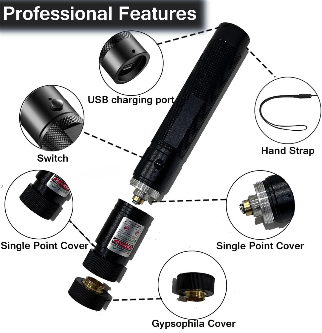 Long-Range Laser Pointer Rechargeable Outdoor Use