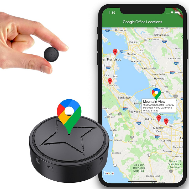 Wireless GPS Tracker Magnetic Mini Locator for Vehicles