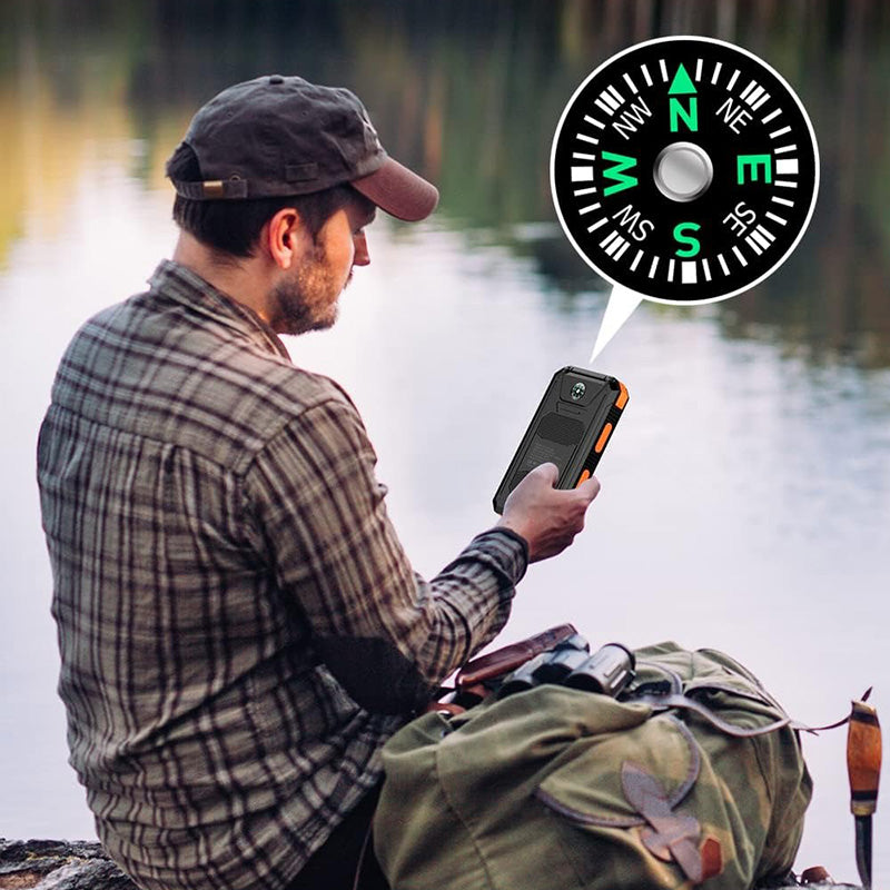 Solar Power Bank Charger Mobile Phone