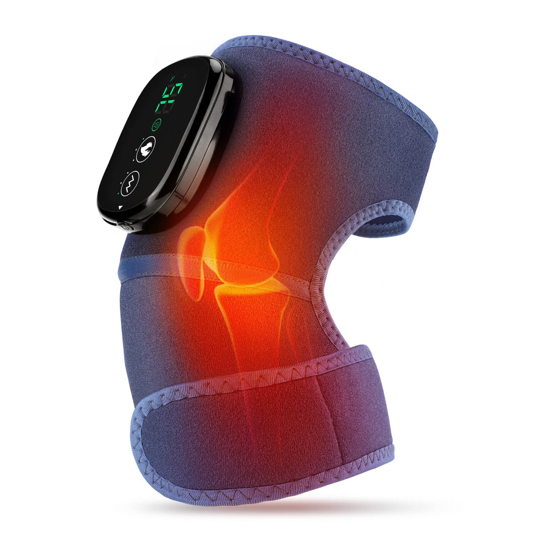 Heated Knee Massager Therapy Device 3-in-1