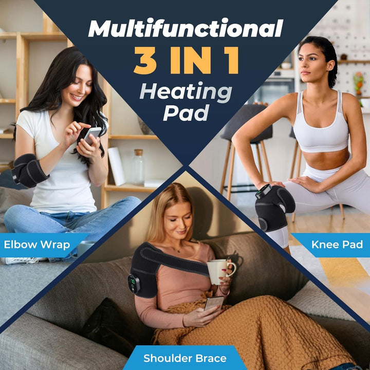 Wireless Knee Heat Therapy Wrap Rechargeable