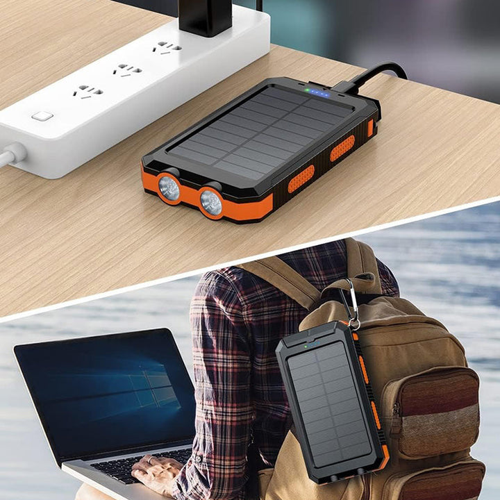 Solar Power Bank Charger Mobile Phone