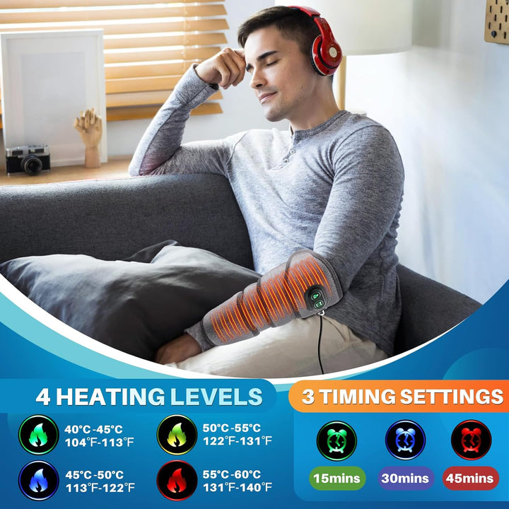 Elbow Heating Pad Wrap Pain Relief