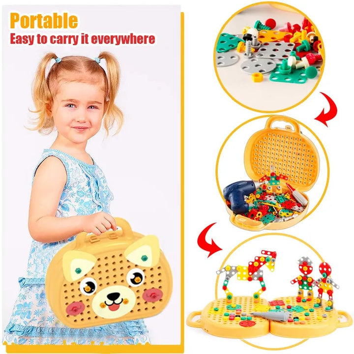 Montessori Toy Set Toolbox Educational Play Set