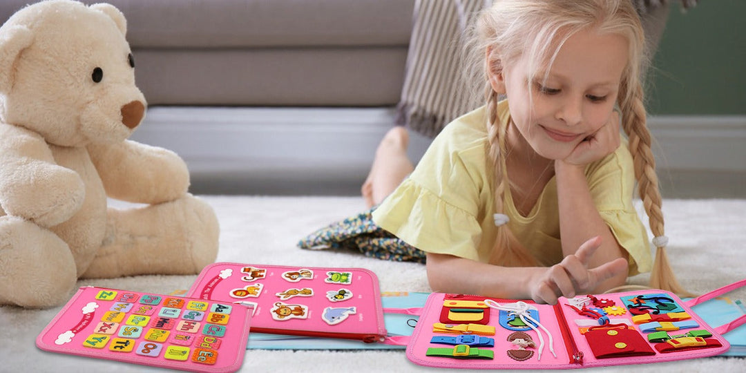 Montessori Busy Board Educational Toy Upgraded Edition
