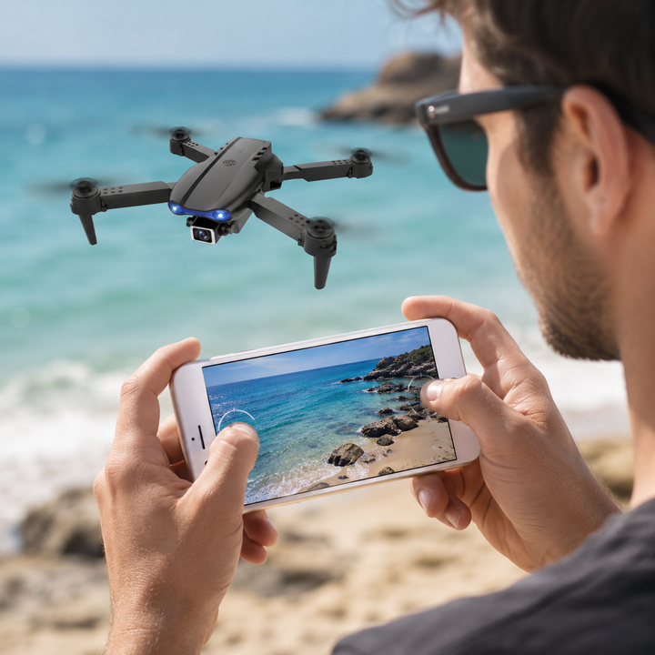 Foldable Drone 4K GPS Quadcopter 5G WiFi Dual Camera FPV RC Aerial Photography