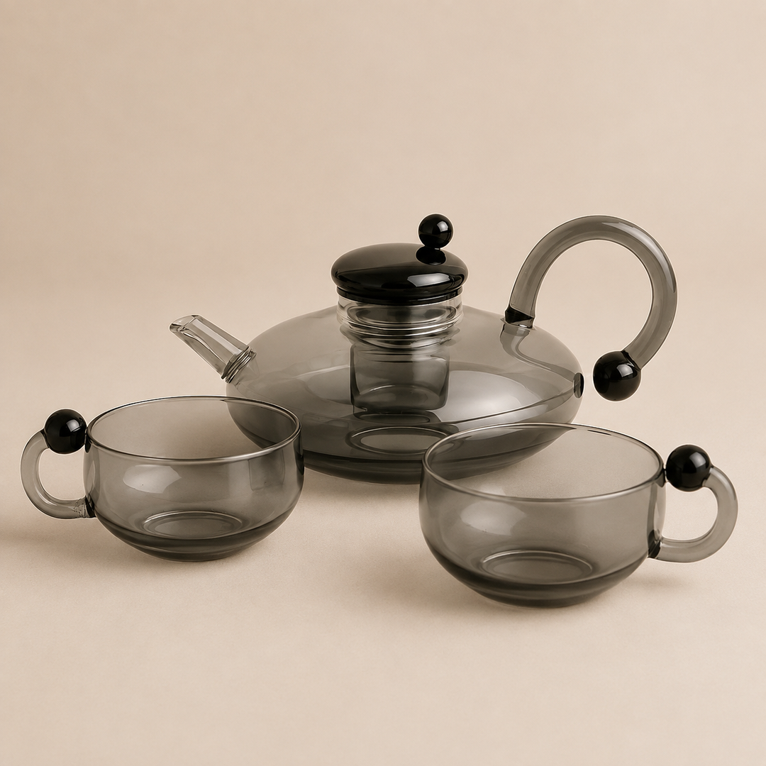 Teapot Set with Built-in Tea Infuser Filter