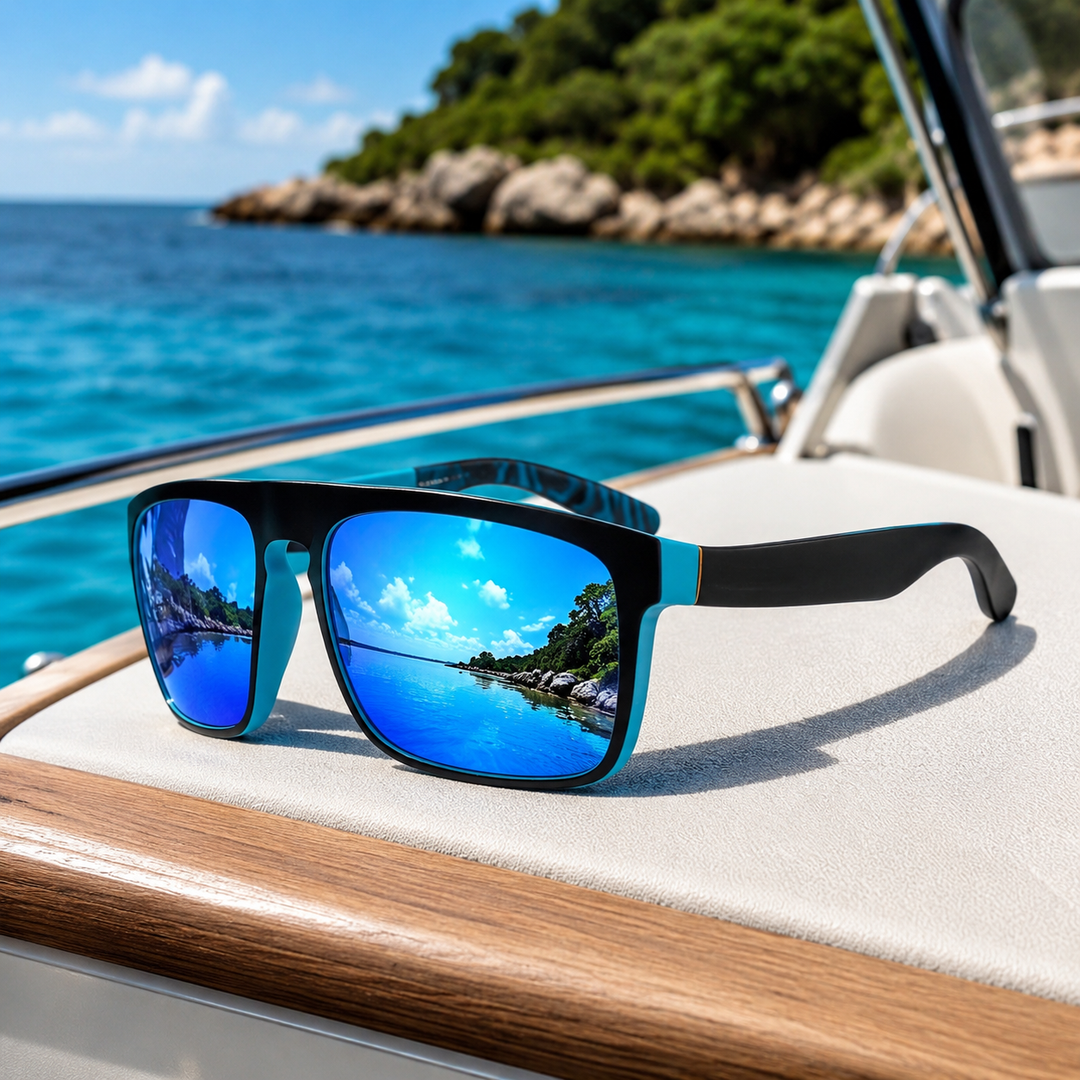 Fashion Polarized Fishing Sunglasses UV400 Outdoor Driving Sports