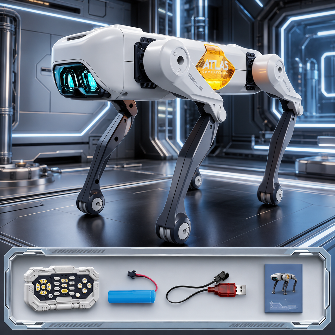 AI Smart Robot Dog Voice App Control Programming Dancing Singing Kids Gift