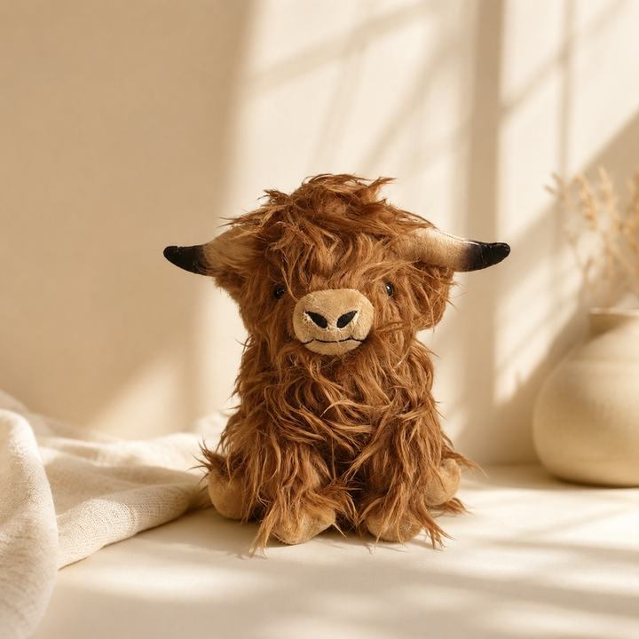 Alpine Cow Plush Toy Soft Stuffed Kids Birthday Gift