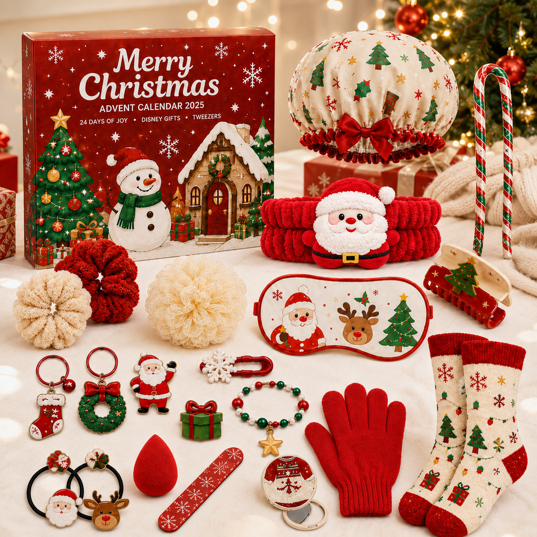 Christmas Advent Calendar Gift Set for Girls 24-Day Countdown