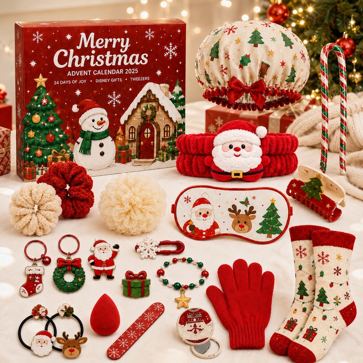 Christmas Advent Calendar Gift Set for Girls 24-Day Countdown