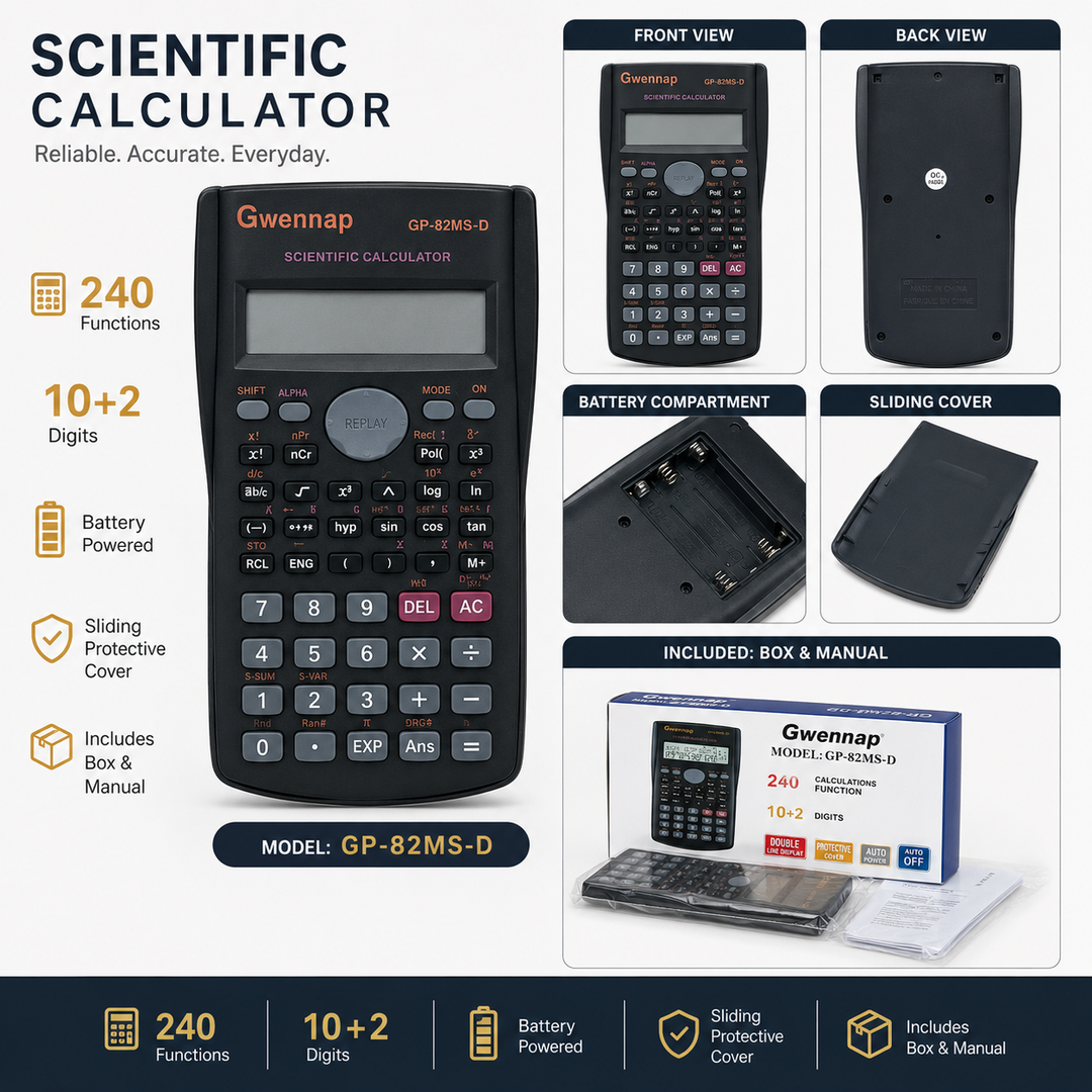 240 Function Scientific Calculator for Students