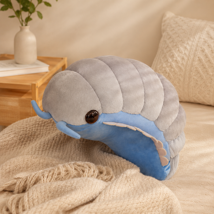 Tidal Worm Woodlouse Plush Soft Kawaii Kids Christmas Gift