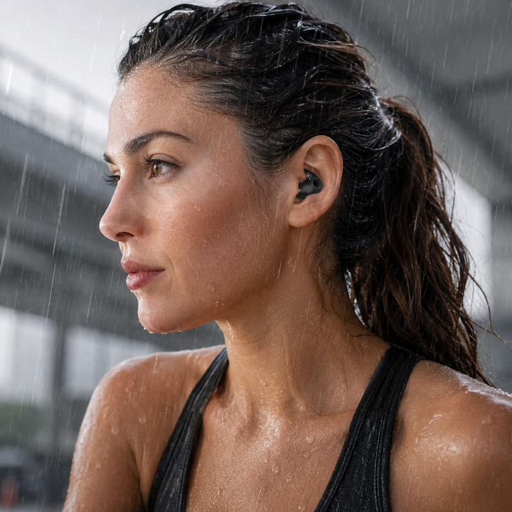 Invisible Wireless Sleep Headphones, IPX5 Waterproof Bluetooth Earbuds