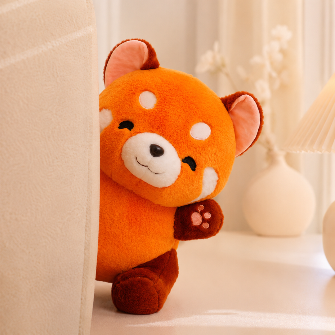Cute Red Panda Plush Toy Soft Stuffed Animal Sofa Kids Gift