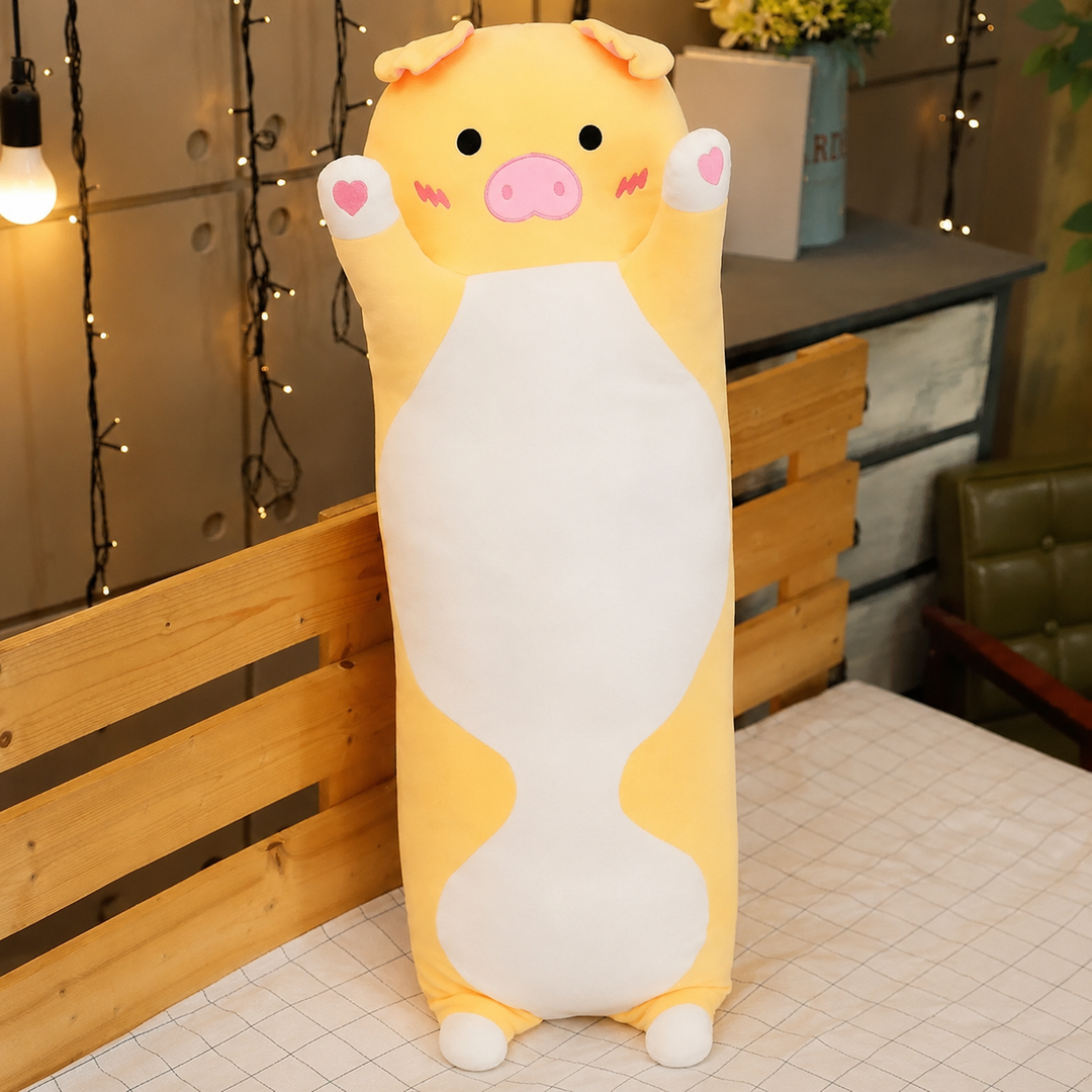 Cartoon Animal Long Sleeping Pillow Plush Soft Kids Gift