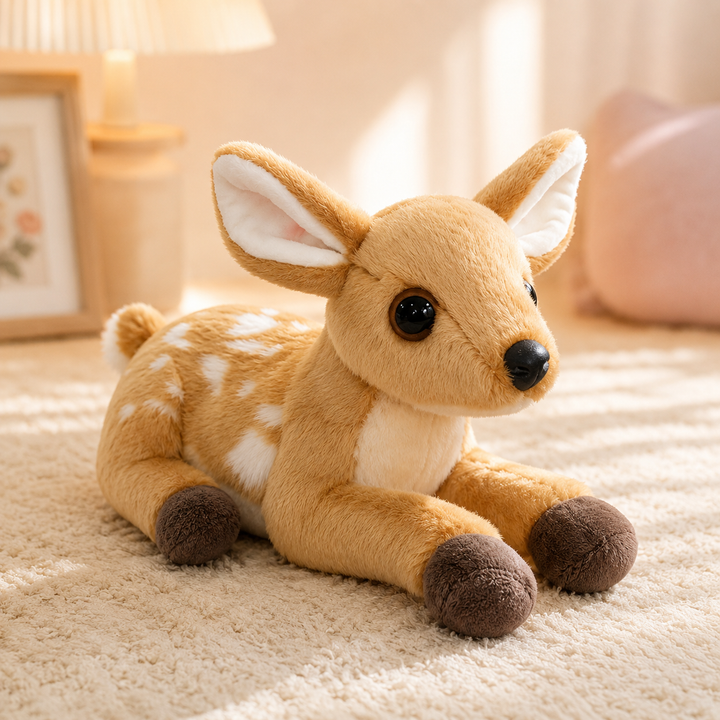 Kawaii Giraffe Plush Stuffed Deer Kids Room Gift