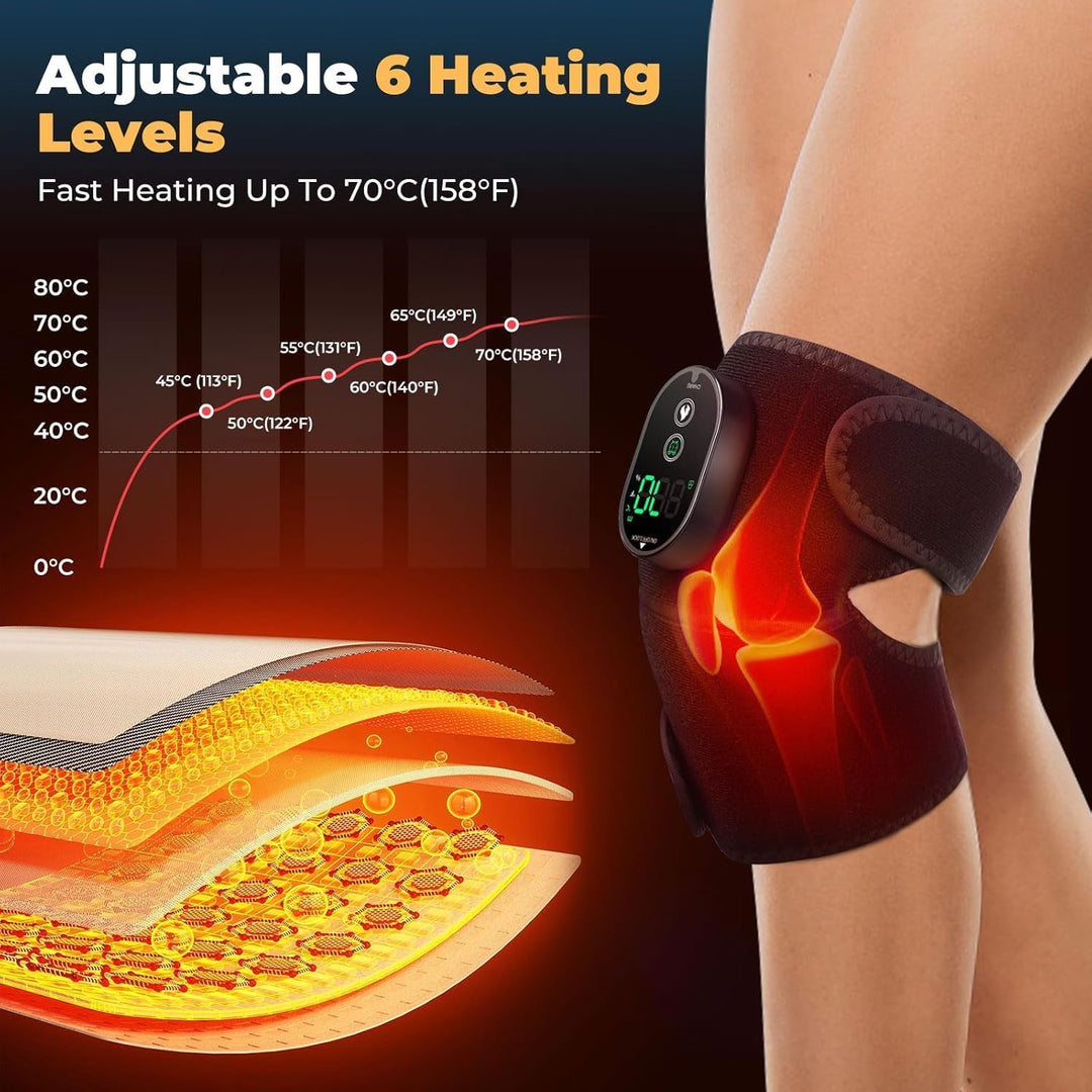 Wireless Knee Heat Therapy Wrap Rechargeable