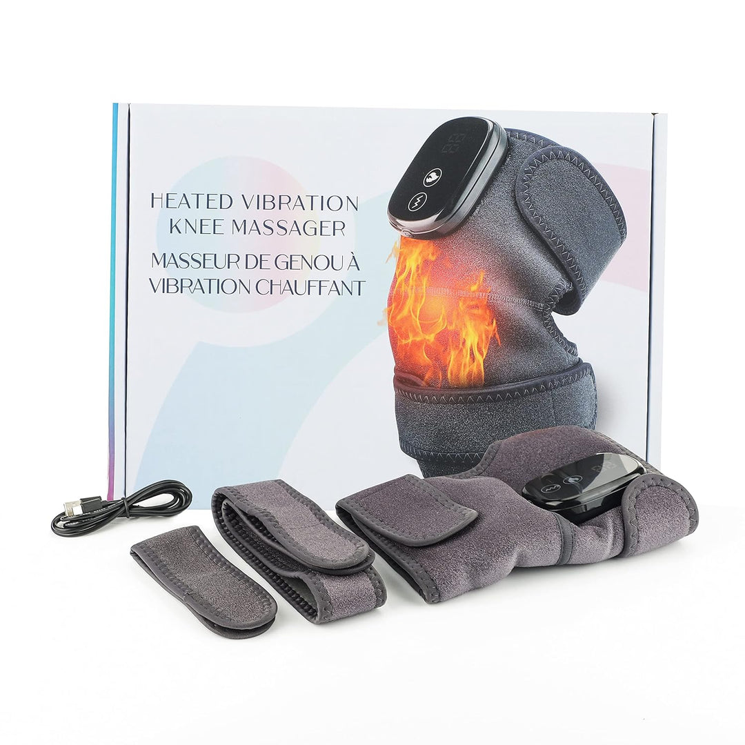 Heated Knee Massager Therapy Device 3-in-1