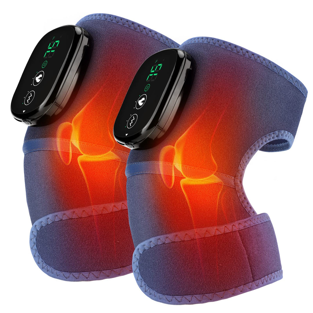 Heated Knee Massager Therapy Device 3-in-1