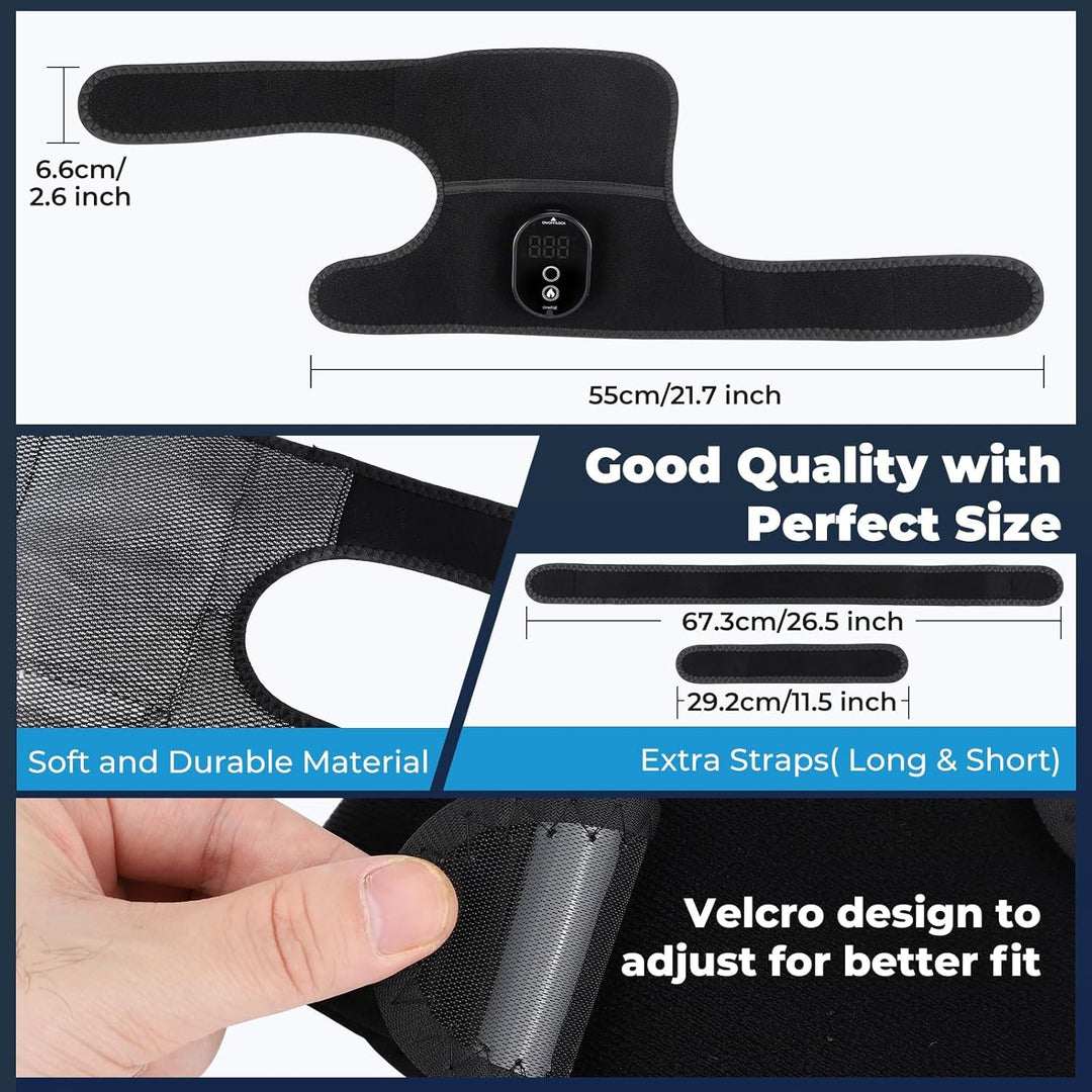 Wireless Knee Heat Therapy Wrap Rechargeable