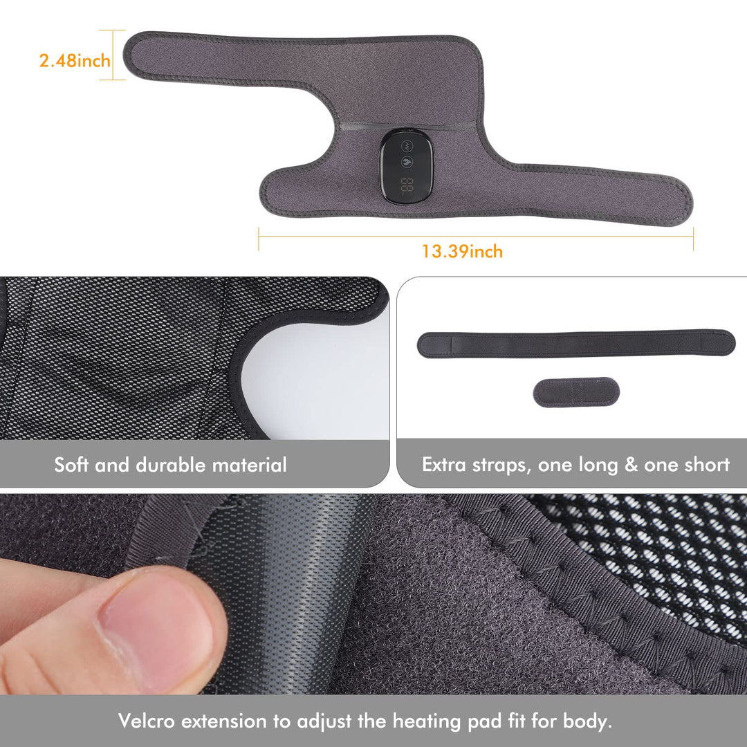 Heated Knee Massager Therapy Device 3-in-1