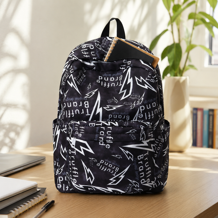 Street Graffiti Unisex School Backpack for Students