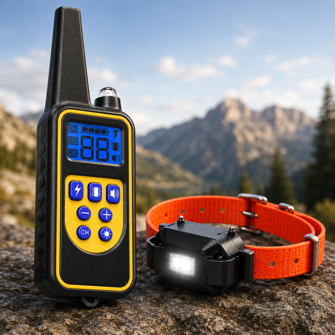 Dog Training Collar 3000FT Remote Rechargeable Waterproof for 1 2 or 3 Dogs