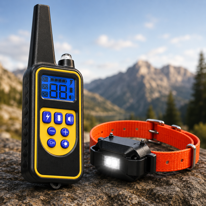 Dog Training Collar 3000FT Remote Rechargeable Waterproof for 1 2 or 3 Dogs