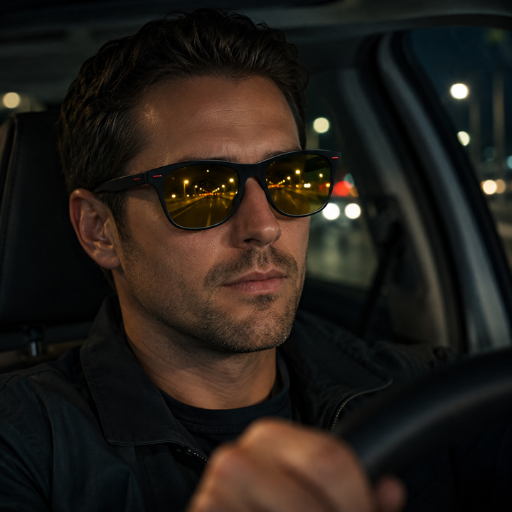 Driving Sunglasses Night Vision Polarized UV400 for Men Outdoor Sport Goggles