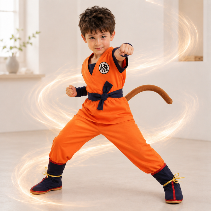 Son Goku Dragon Ball Costume for Kids and Adult Cosplay