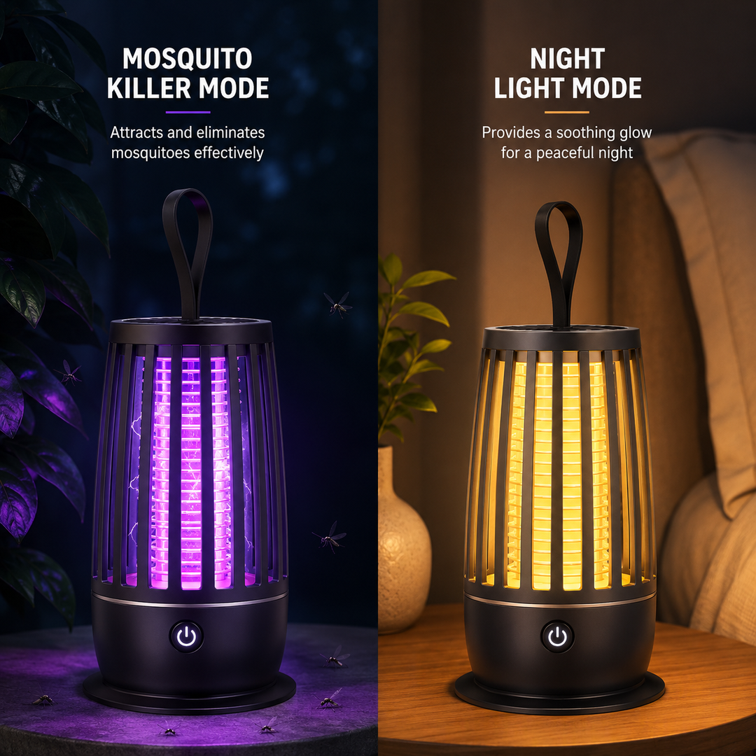 USB Electric Mosquito Killer Lamp Insect Trap Indoor Outdoor