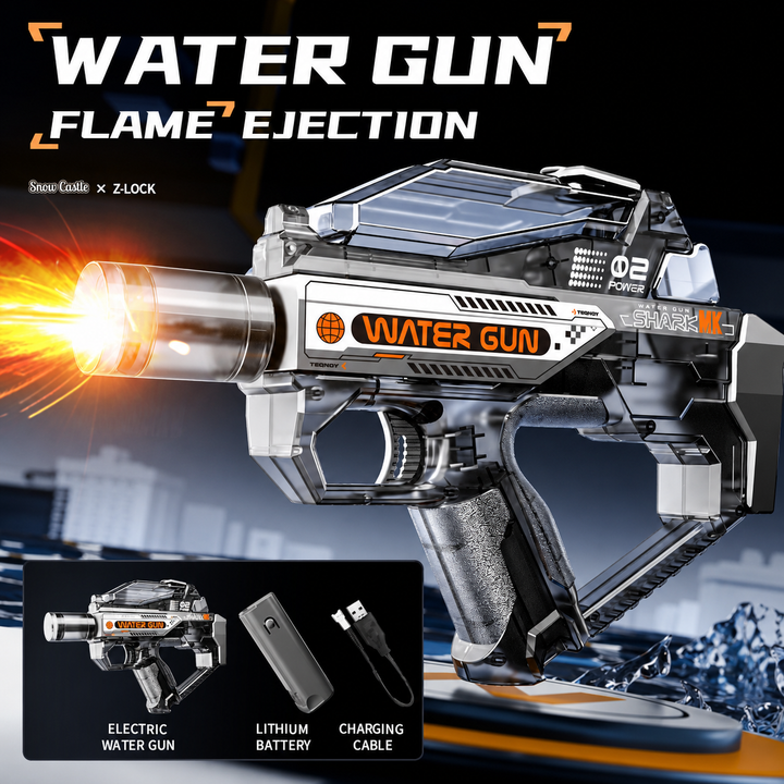 Electric Water Gun Adults Automatic Squirt Blaster Summer Beach Outdoor