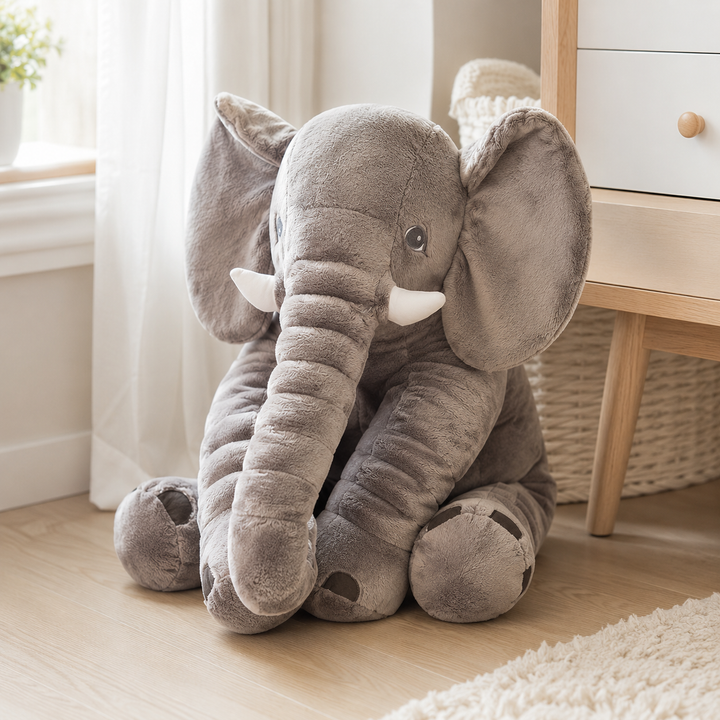 Soft Elephant Plush Toy Cute Baby Sleeping Pillow Kids Gift