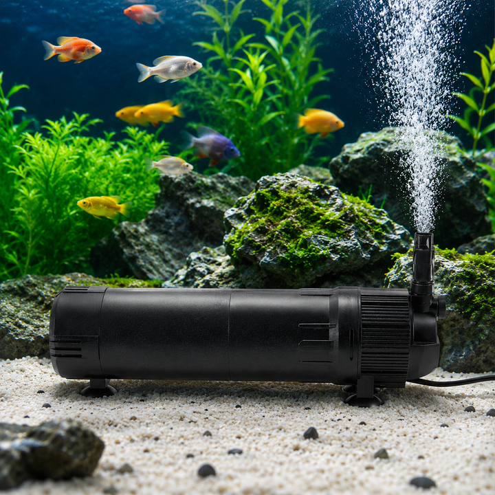 UV Aquarium Sterilizer Filter Light Fish Pond Tank Clarifier Pump Algae Killer