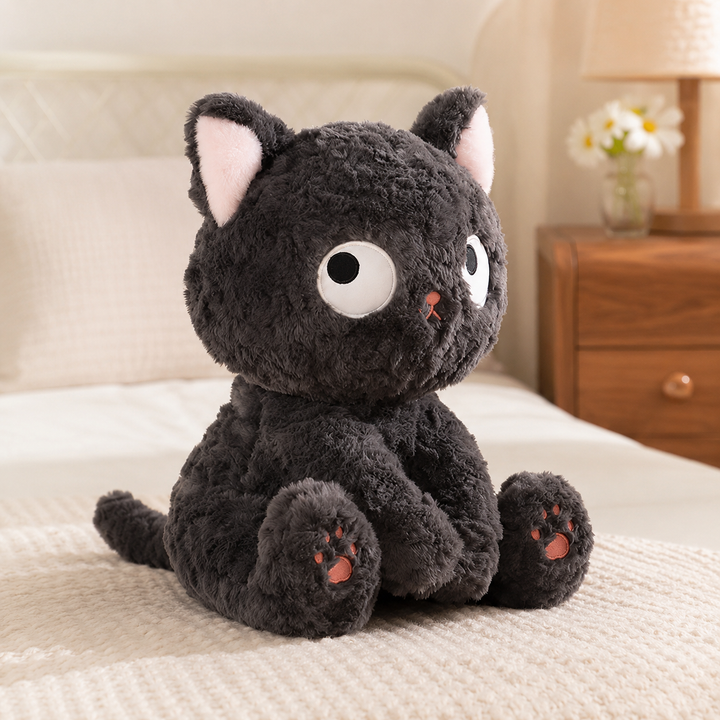 Black Cat Plush Doll Claw Machine Stuffed Kids Holiday Gift