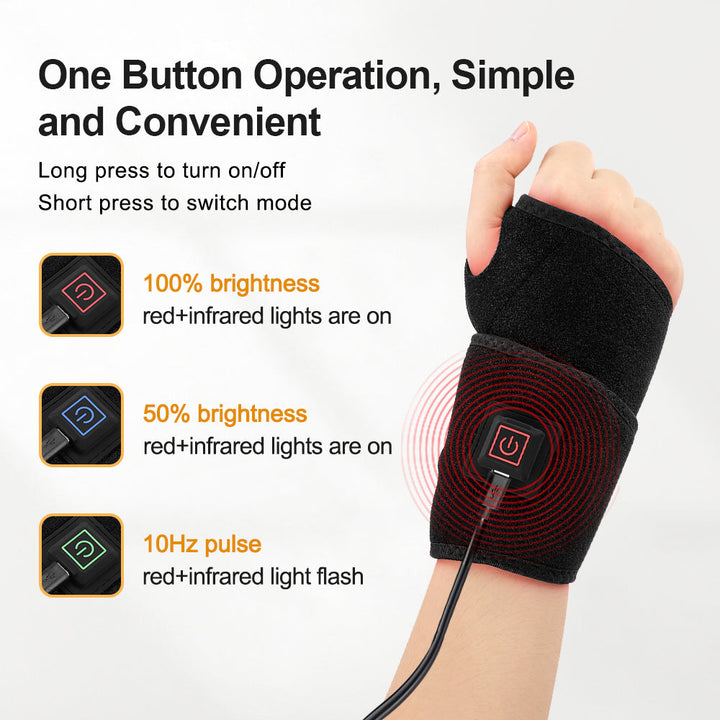 Infrared Light Therapy Device Wrist Strap 660nm 850nm