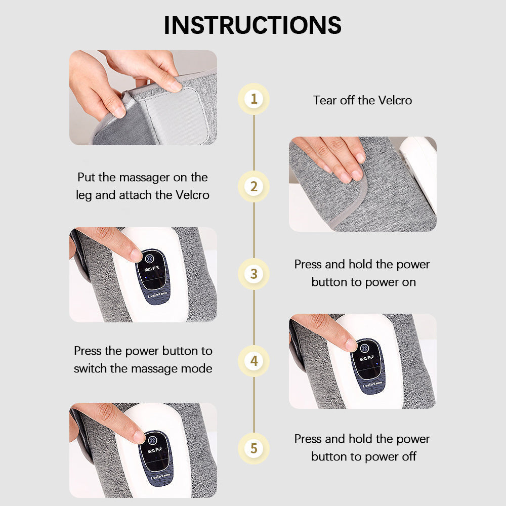 Calf Massager Air Relaxation Device 3 Modes