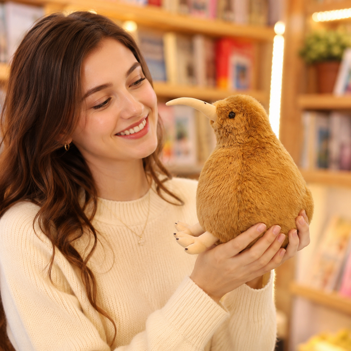 Lifelike Kiwi Bird Plush Soft Stuffed Kids Gift