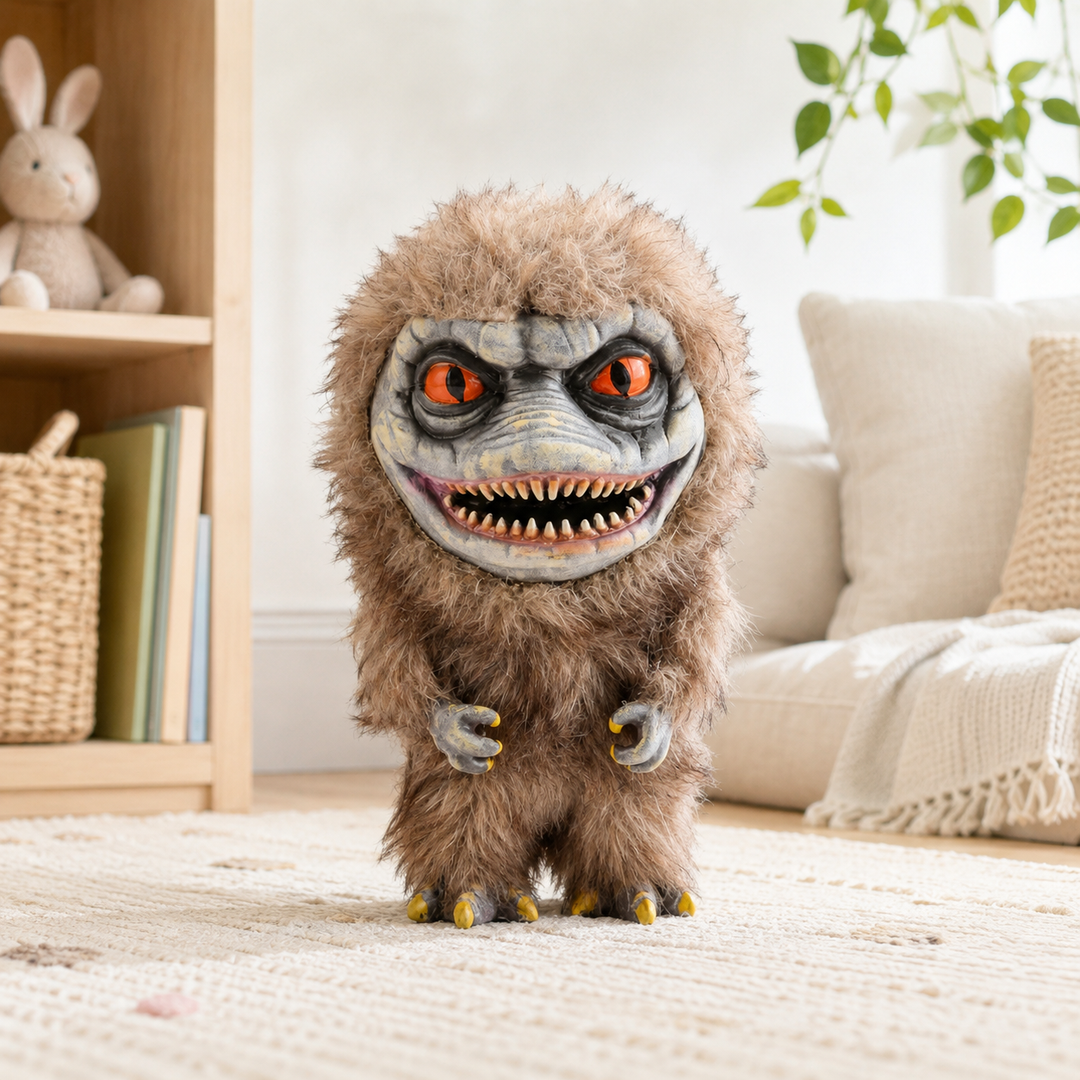 Creepy Furry Monster Plush Halloween Decoration Prop