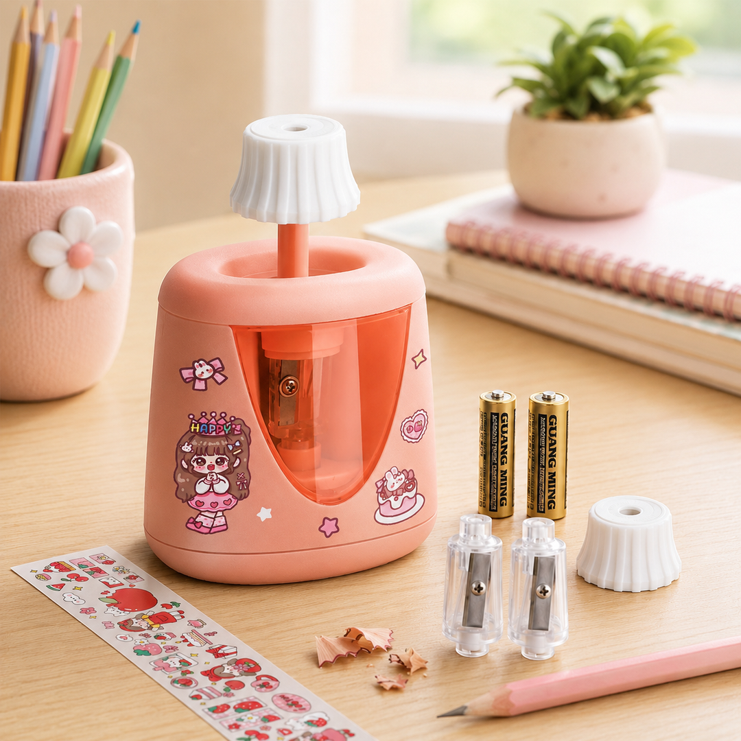 Automatic Electric Pencil Sharpener for Kids
