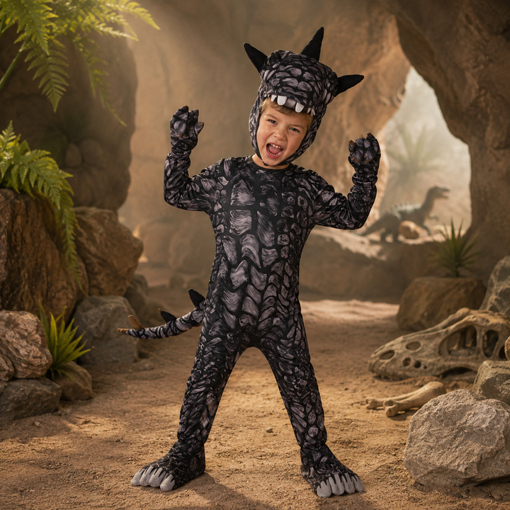 Kids Dinosaur Costume T-Rex Jumpsuit Halloween Costume