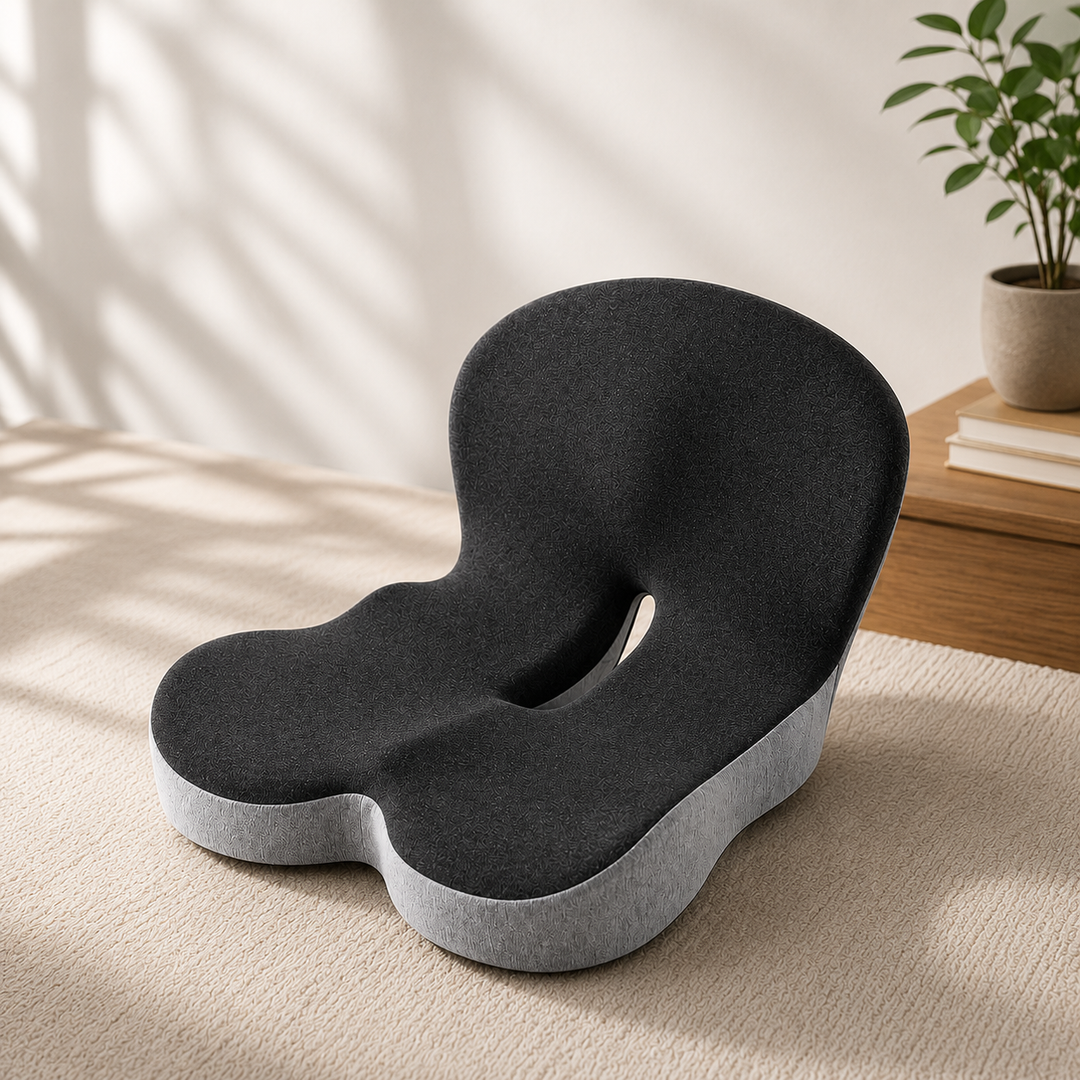 Memory Foam Lumbar Support Cushion Car Seat Office Chair Back Support Pillow